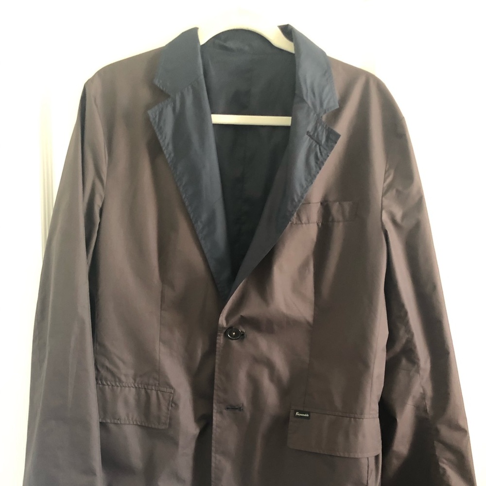 Faconnable reversible, water resistant blazer